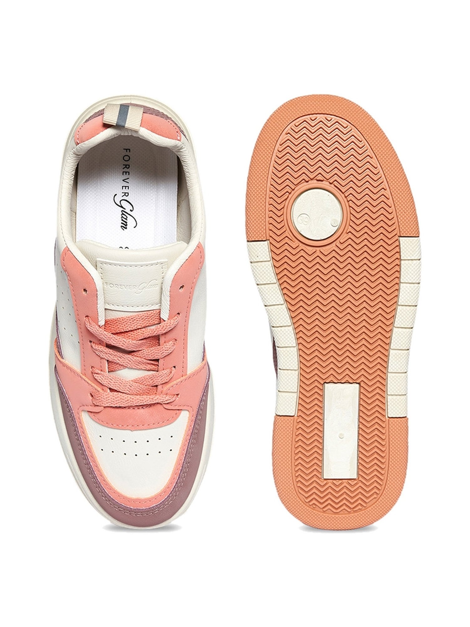 Forever Glam by Pantaloons Women's Blush Casual Sneakers