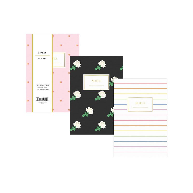 3pk The Home Edit Notes Set 5.5" x 7.5" - Blue Sky