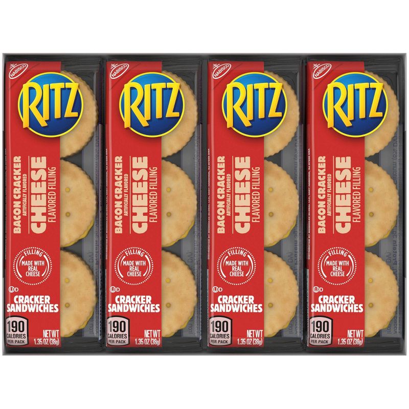 Ritz Bacon Cracker Sandwiches with Cheese - 8ct/1.35oz