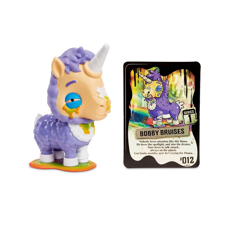 R.I.P. Rainbows in Pieces Bobby Bruises with Collectible Trading Card