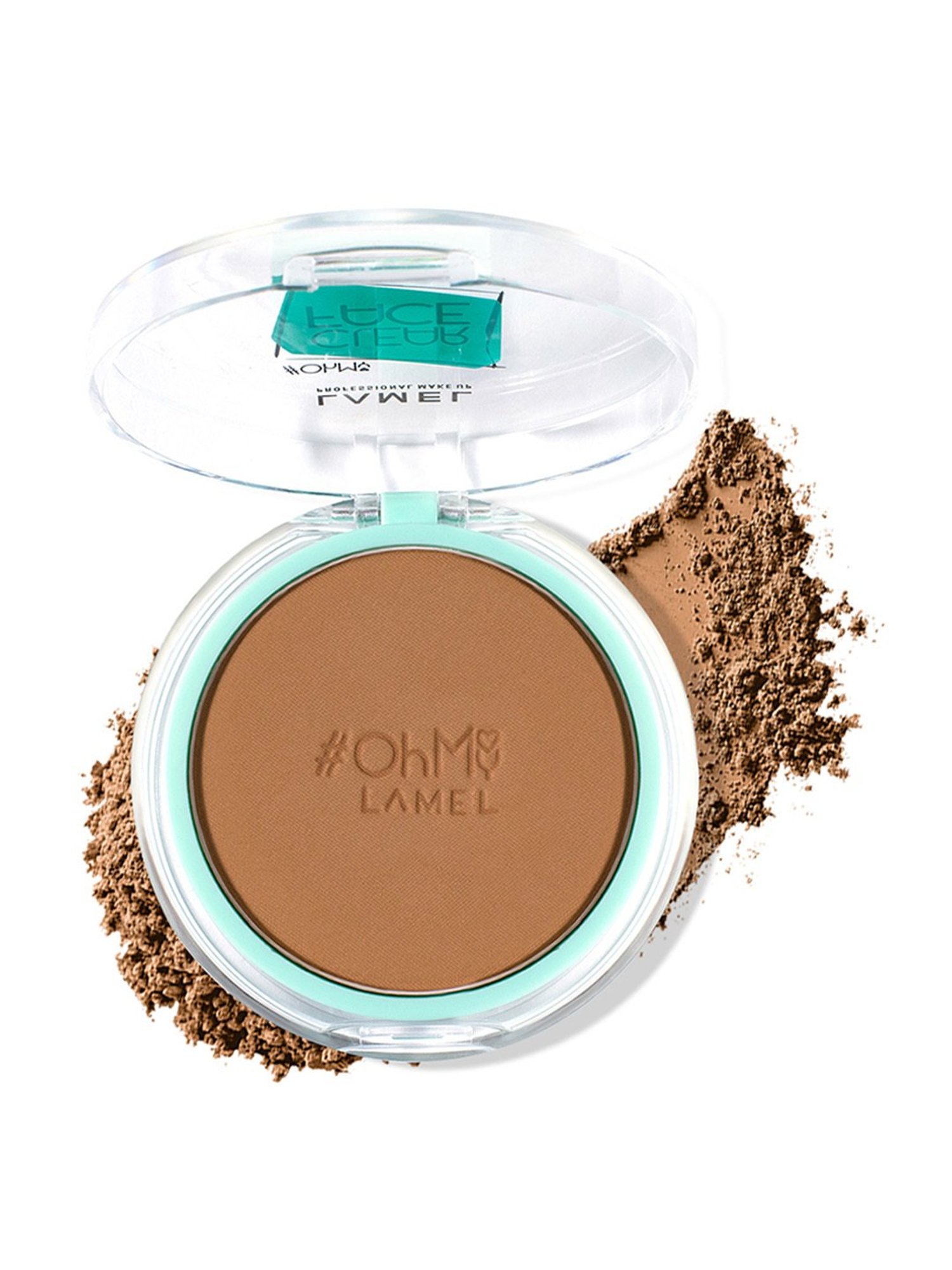 Lamel OhMy Clear Face Compact Powder 407 Warm Beige - 6 gm