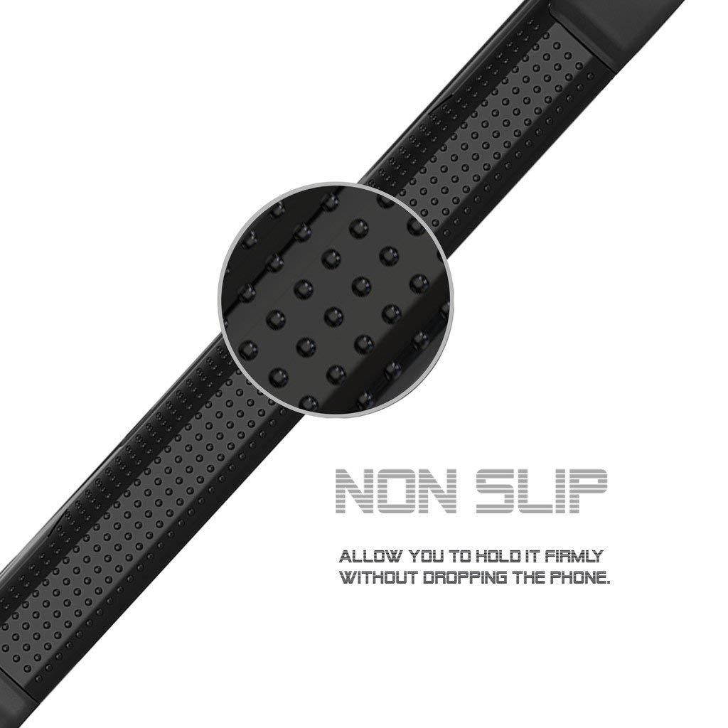 TurtleArmor | LG K7 Case | Tribute 5 Case | Treasure Case [Grip Combat] Shockproof Kickstand Defender Case Military War Robot Design with Tempered Glass Screen Protector - Black