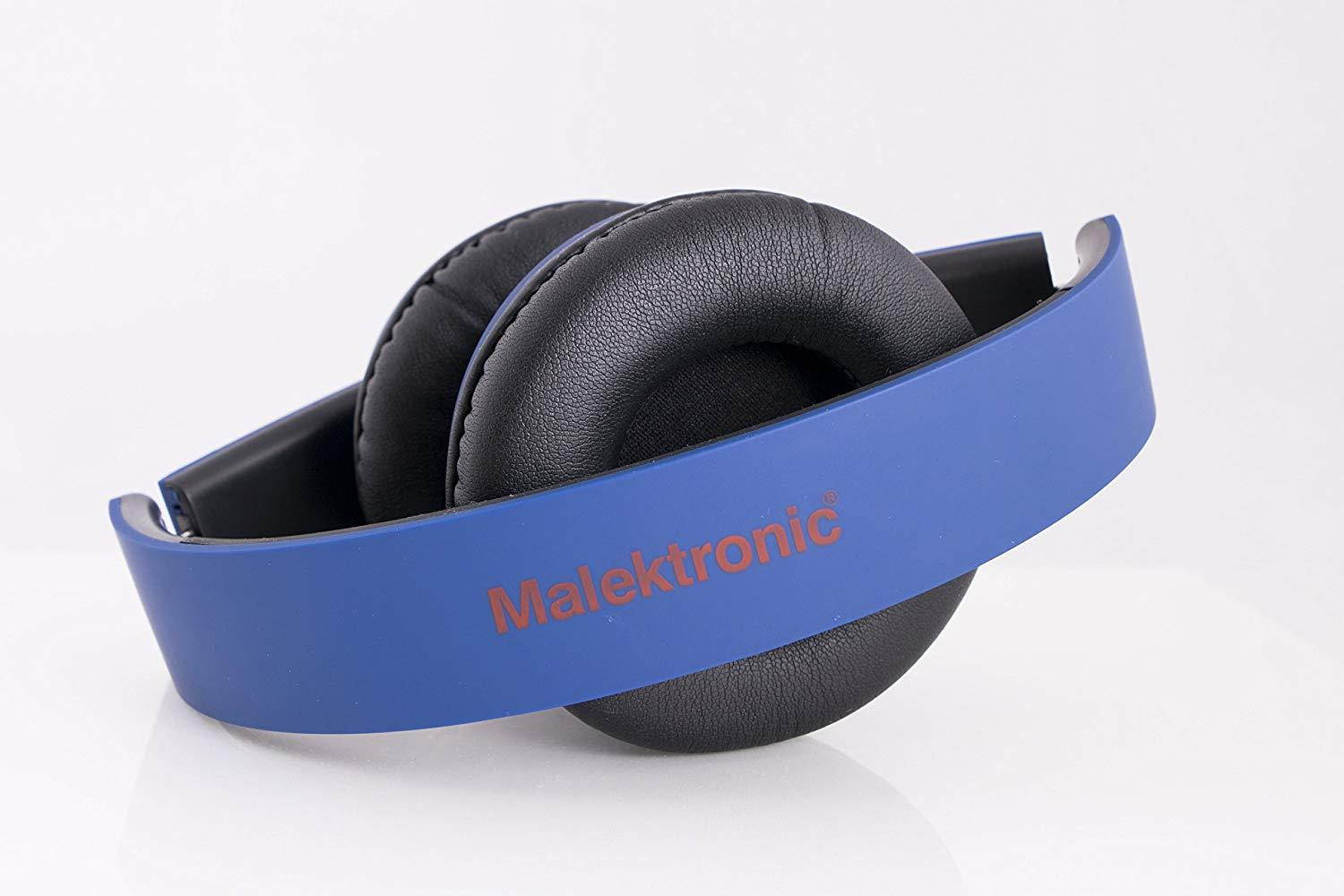 Malektronic Gravity Wireless Headphones - Bolts Blue