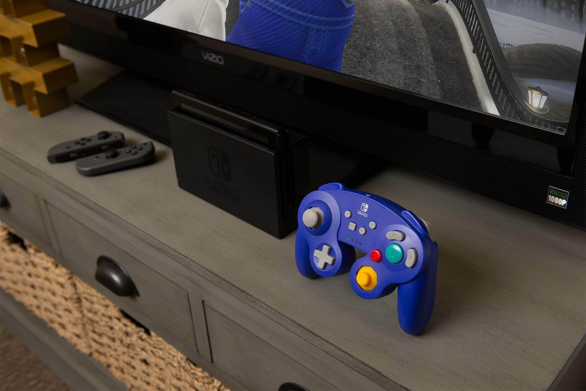 PowerA Wireless GameCube Style Controller for Nintendo Switch Purple