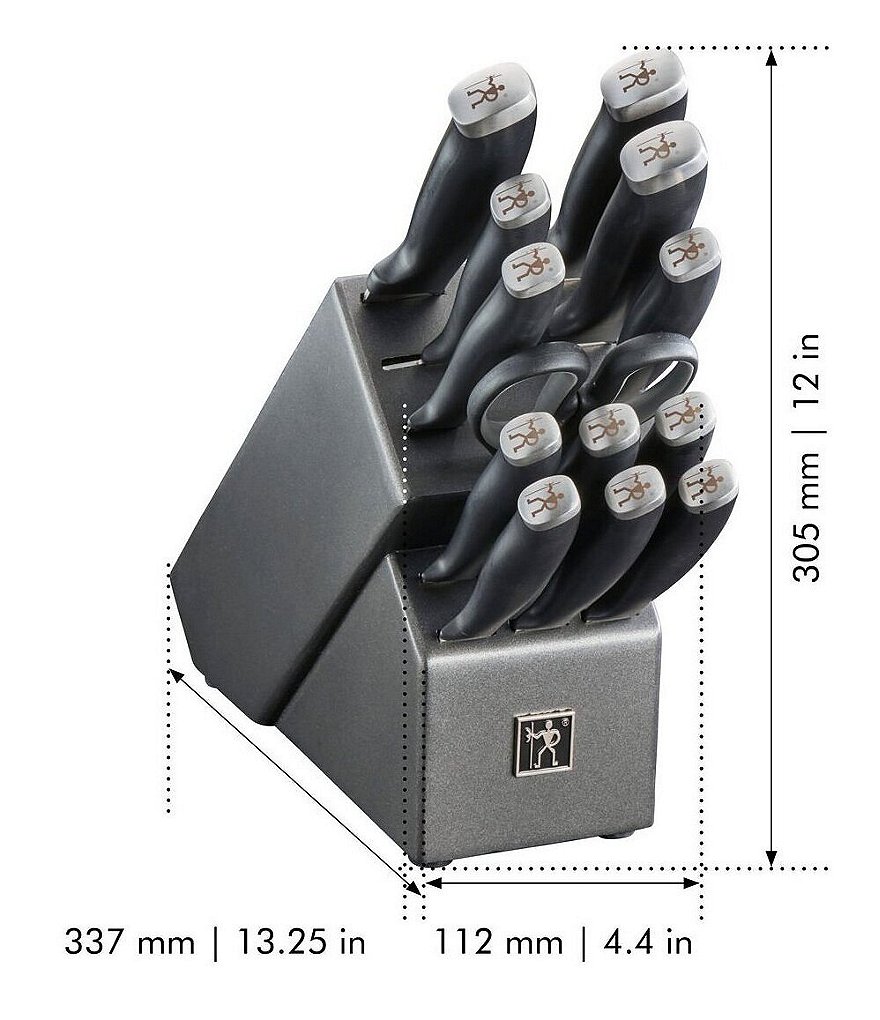 Zwilling J.A. Henckels Silvercap 14-Piece Knife Cutlery Block Set