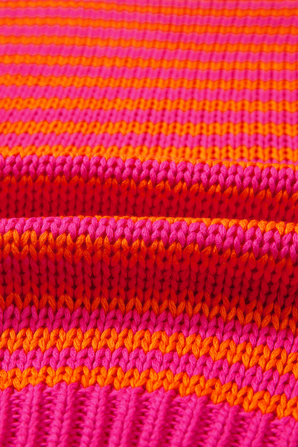 Pink Merry & Bright Pop Up Letter Waffle Knit Sweater