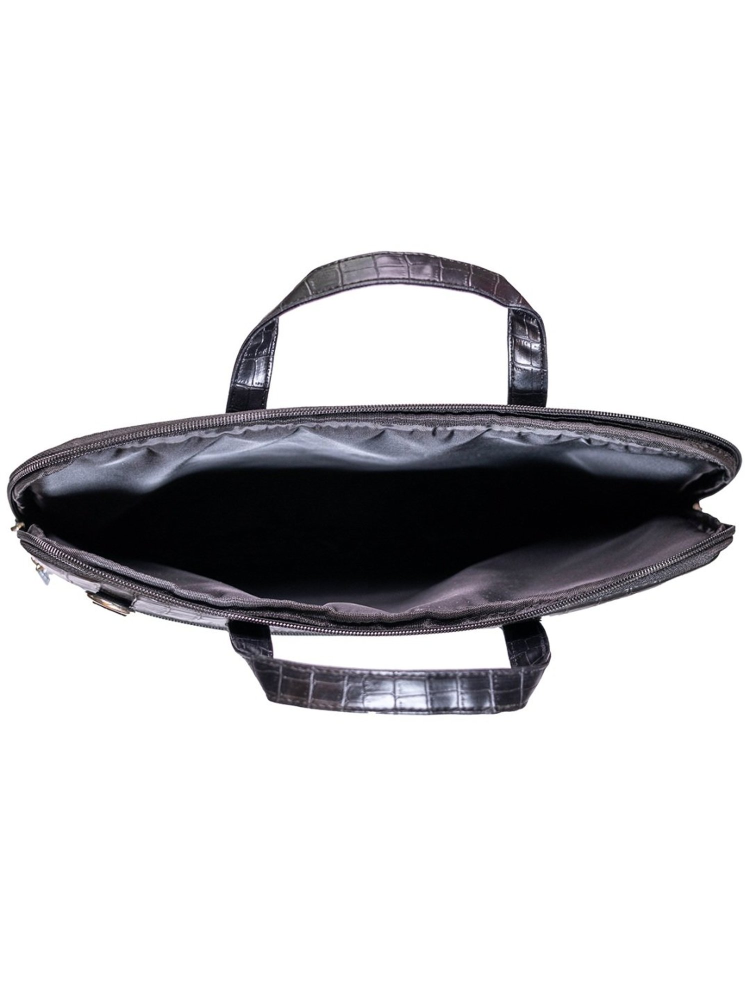 Priority Black Synthetic Large Messenger Bag