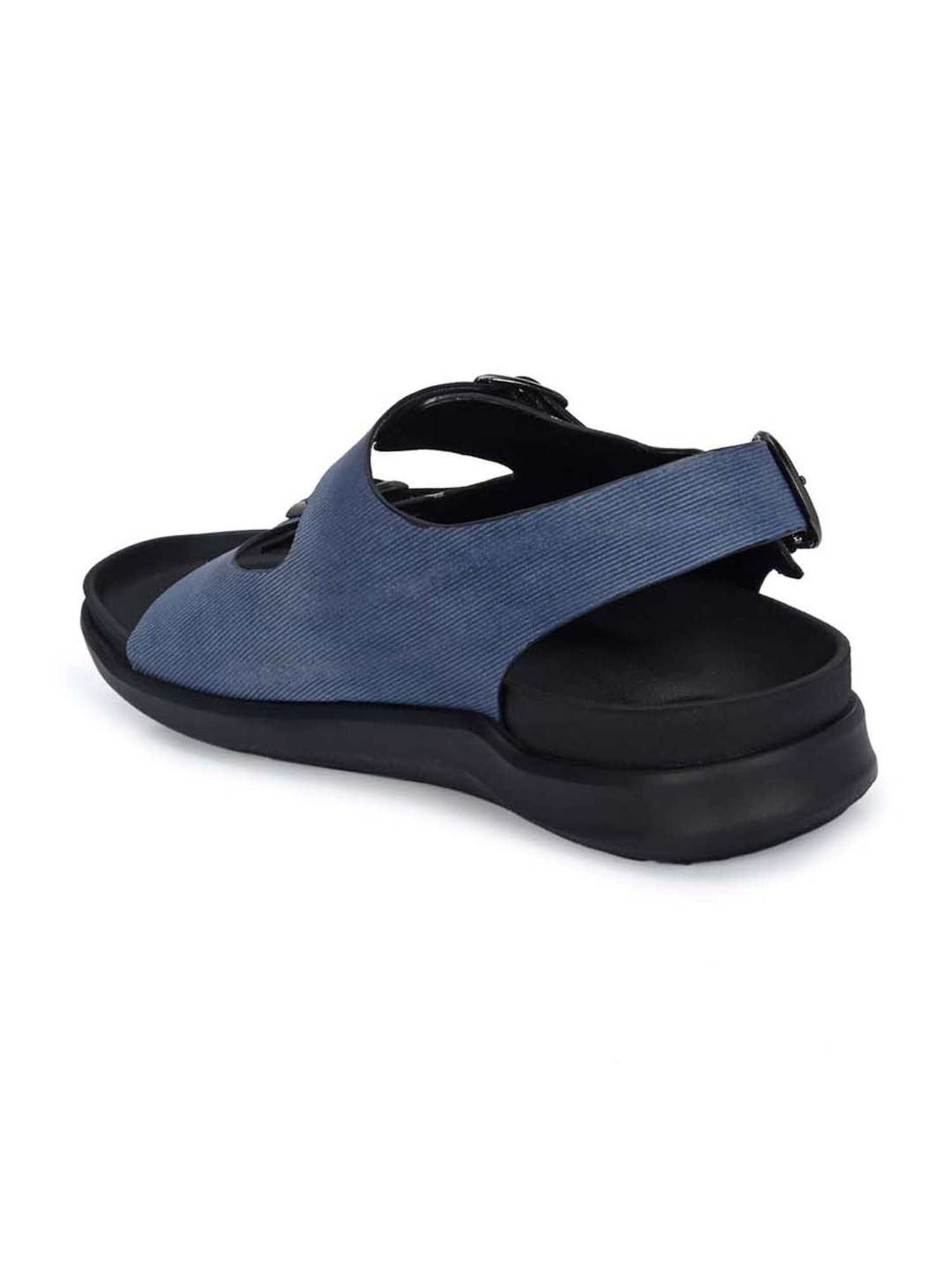 Hitz Men's Blue Back Strap Sandals