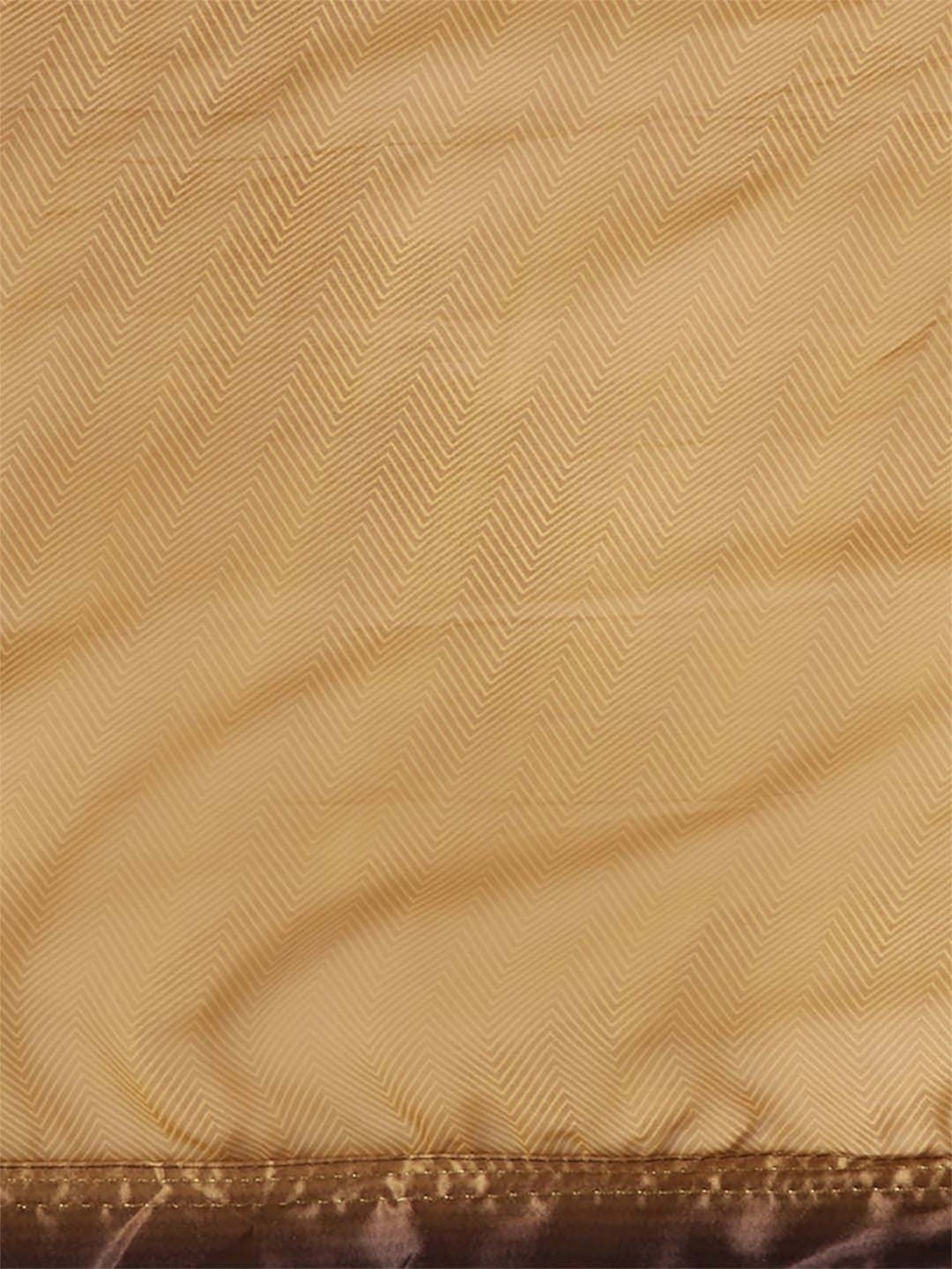 Rangita Brown Paisley Print Saree With Unstitched Blouse