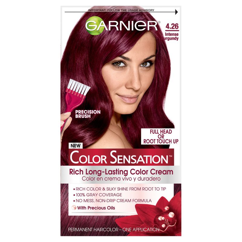 Garnier Color Sensation Rich Long-Lasting Color Cream - 4.26 Intense Burgundy