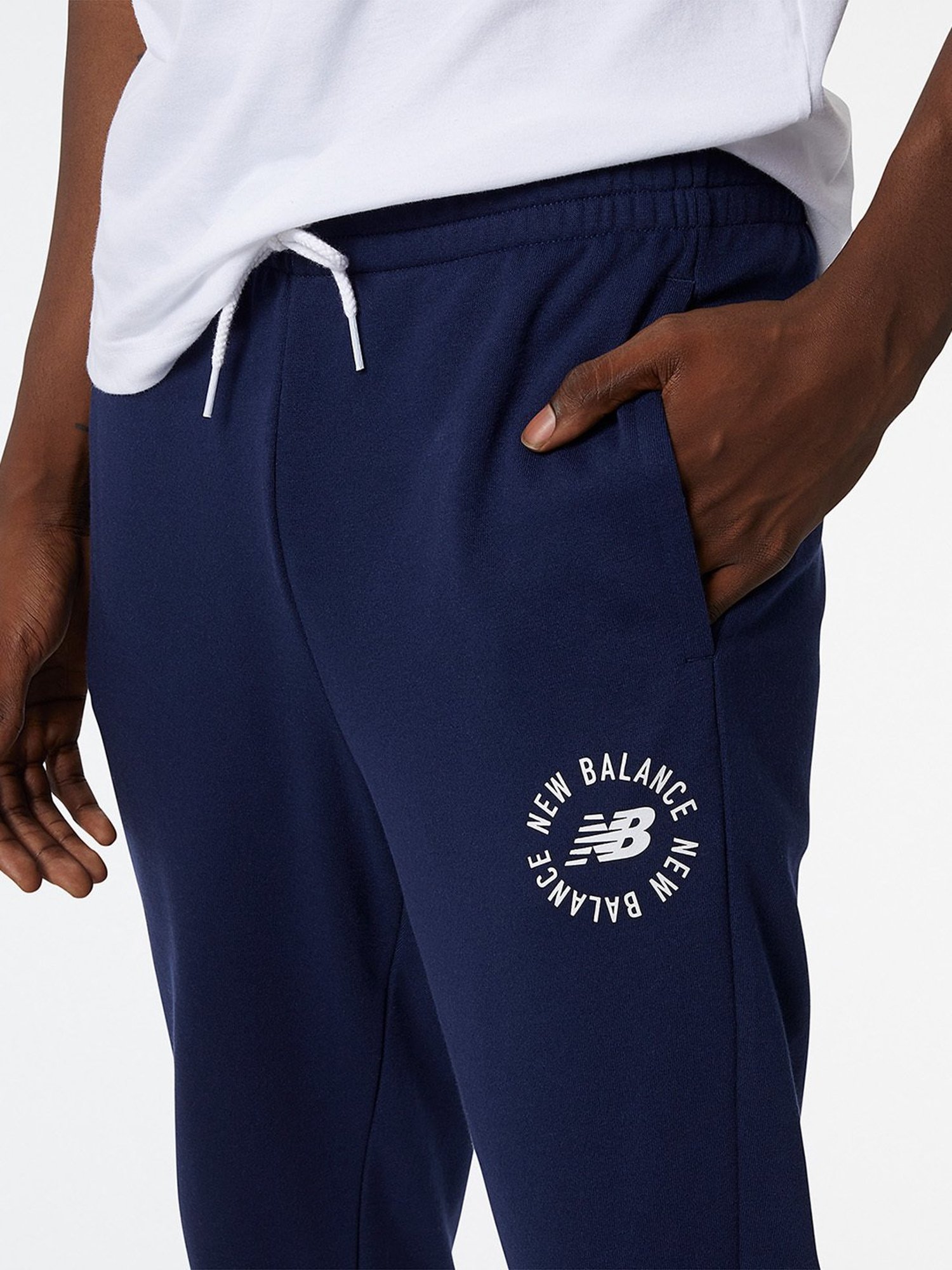 New Balance Blue Comfort Fit Sports Joggers