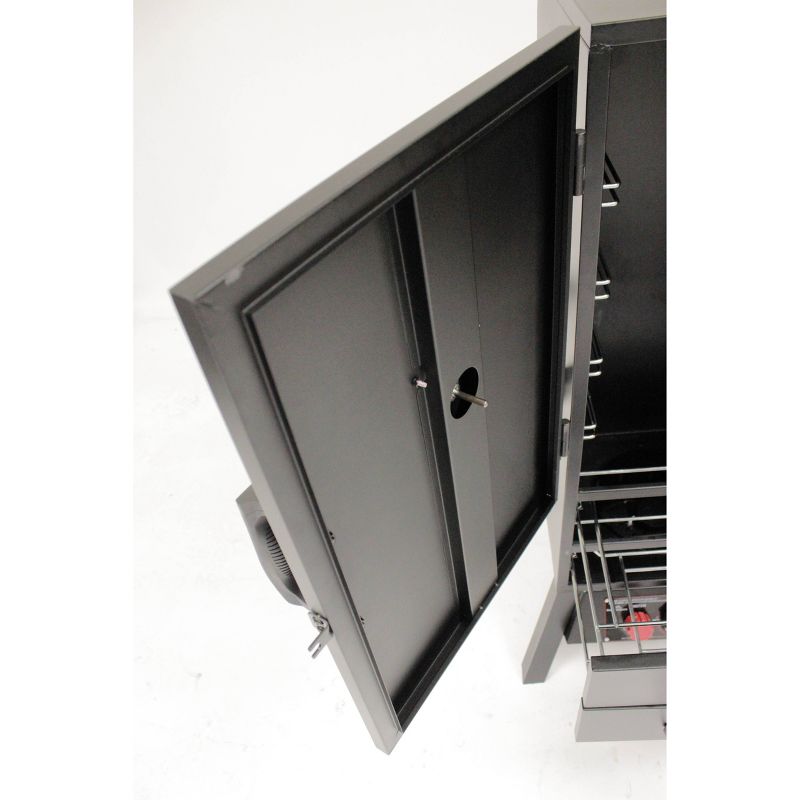 Dyna-Glo Wide Body Vertical Offset Charcoal Smoker Model DGO1890BDC-D