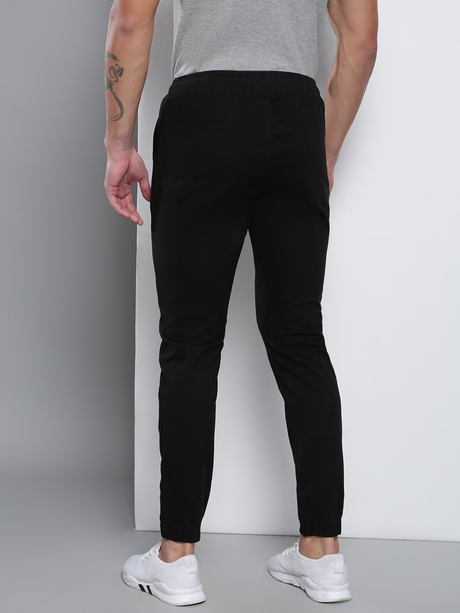 Dennis Lingo Black  Slim Fit Joggers