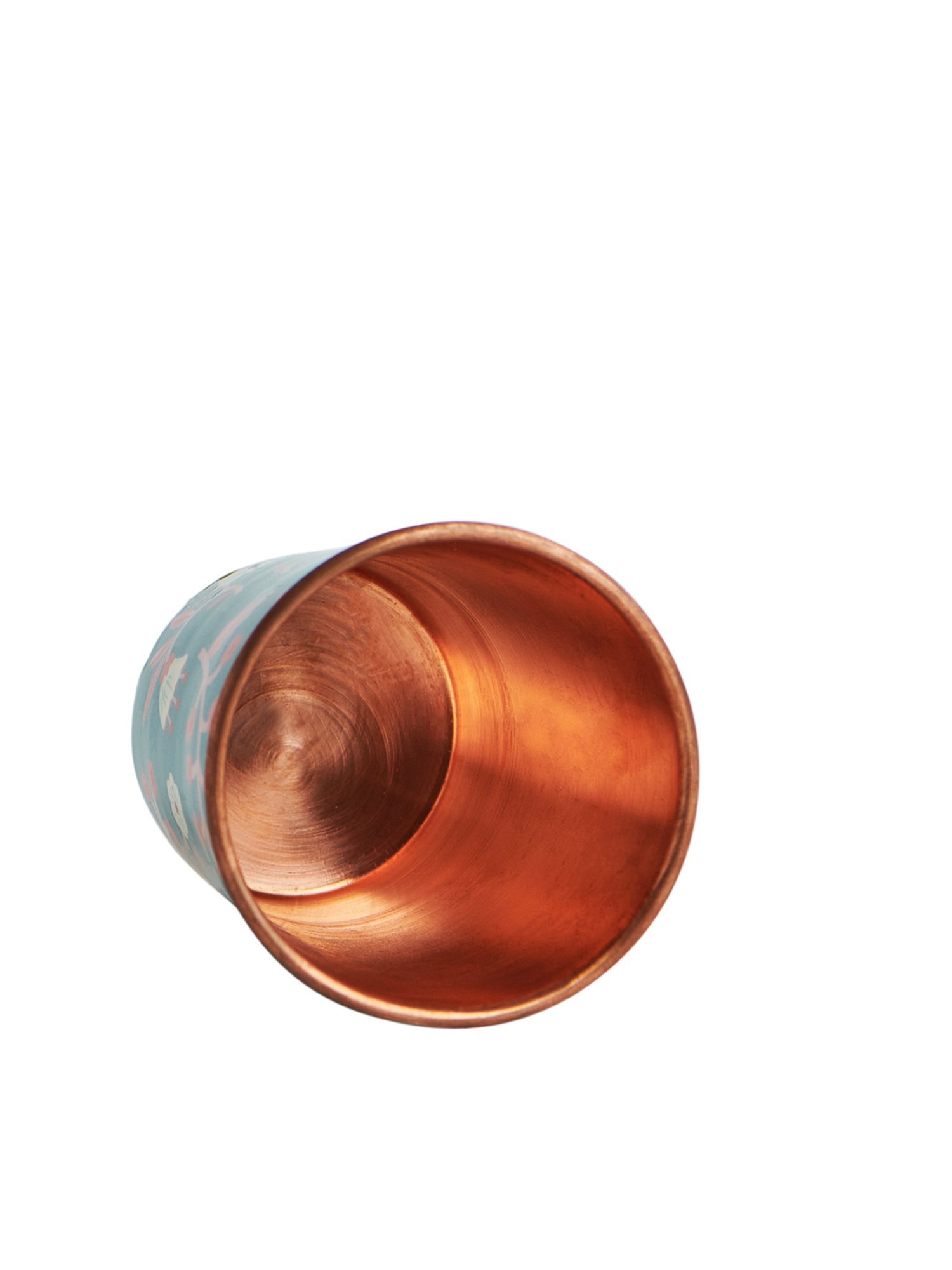 Chumbak New Design - 4 Floral Blue Tumbler (300 ML)