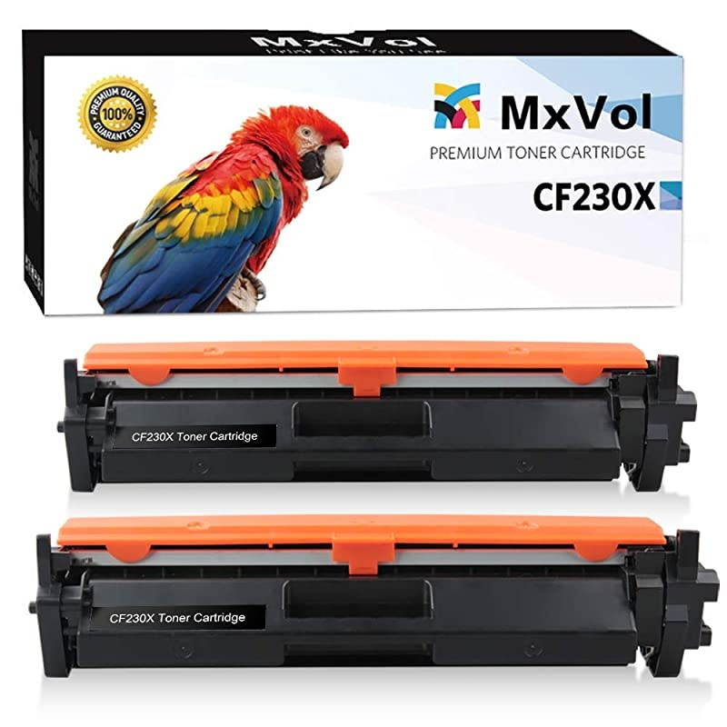 Compatible Toner Cartridge Replacement for HP 30X 30A CF230A CF230X, High Yield 3,500 Pages use for HP Laserjet Pro M203dw MFP M227fdw M227fdn Printer (2-Pack, Black)