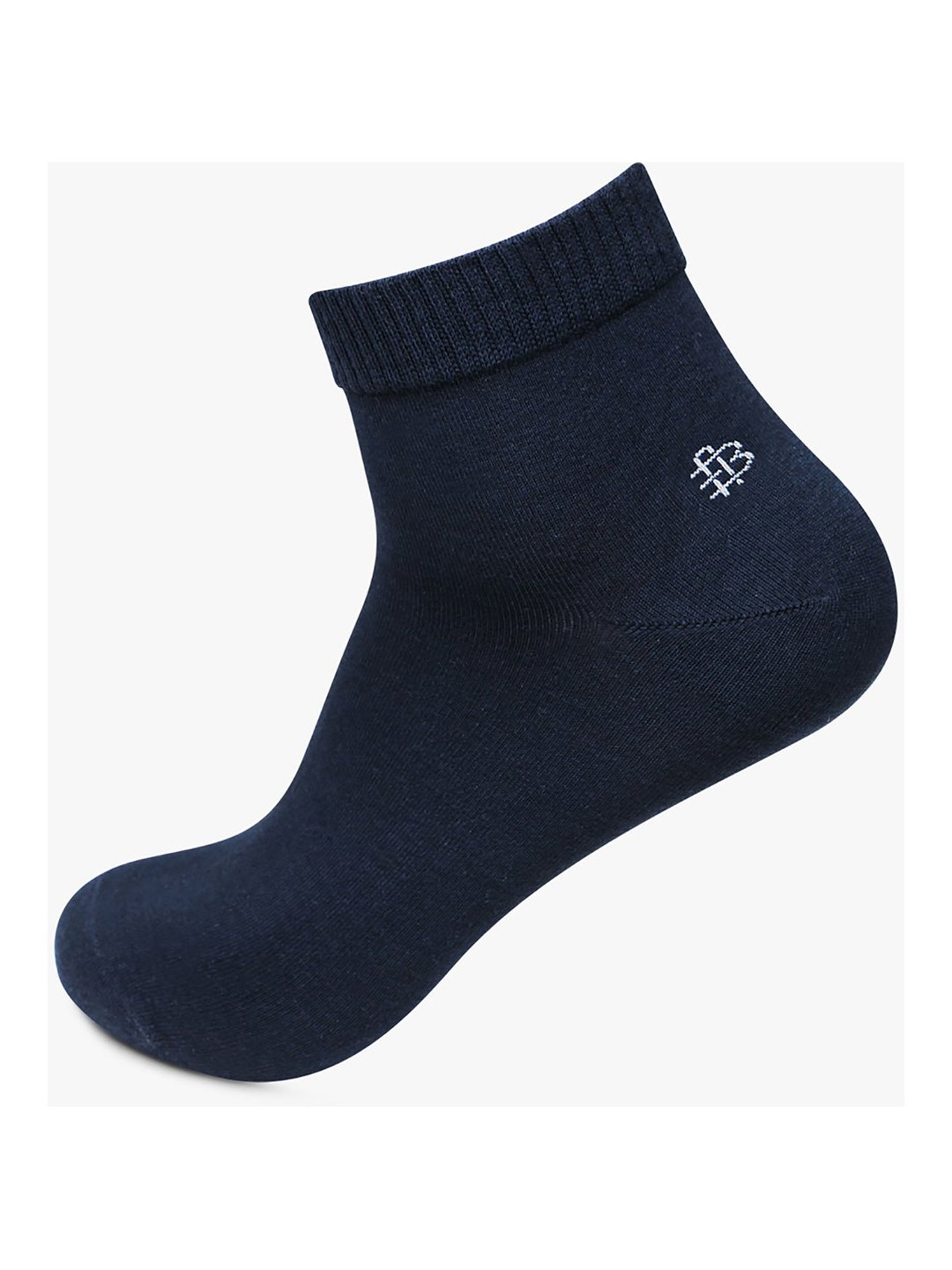 Bonjour Navy Socks - Pack of 4