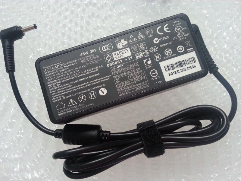 Lenovo Miix 520-12IKB Tablet 20V 2.25A 45W Power AC Adapter Charger