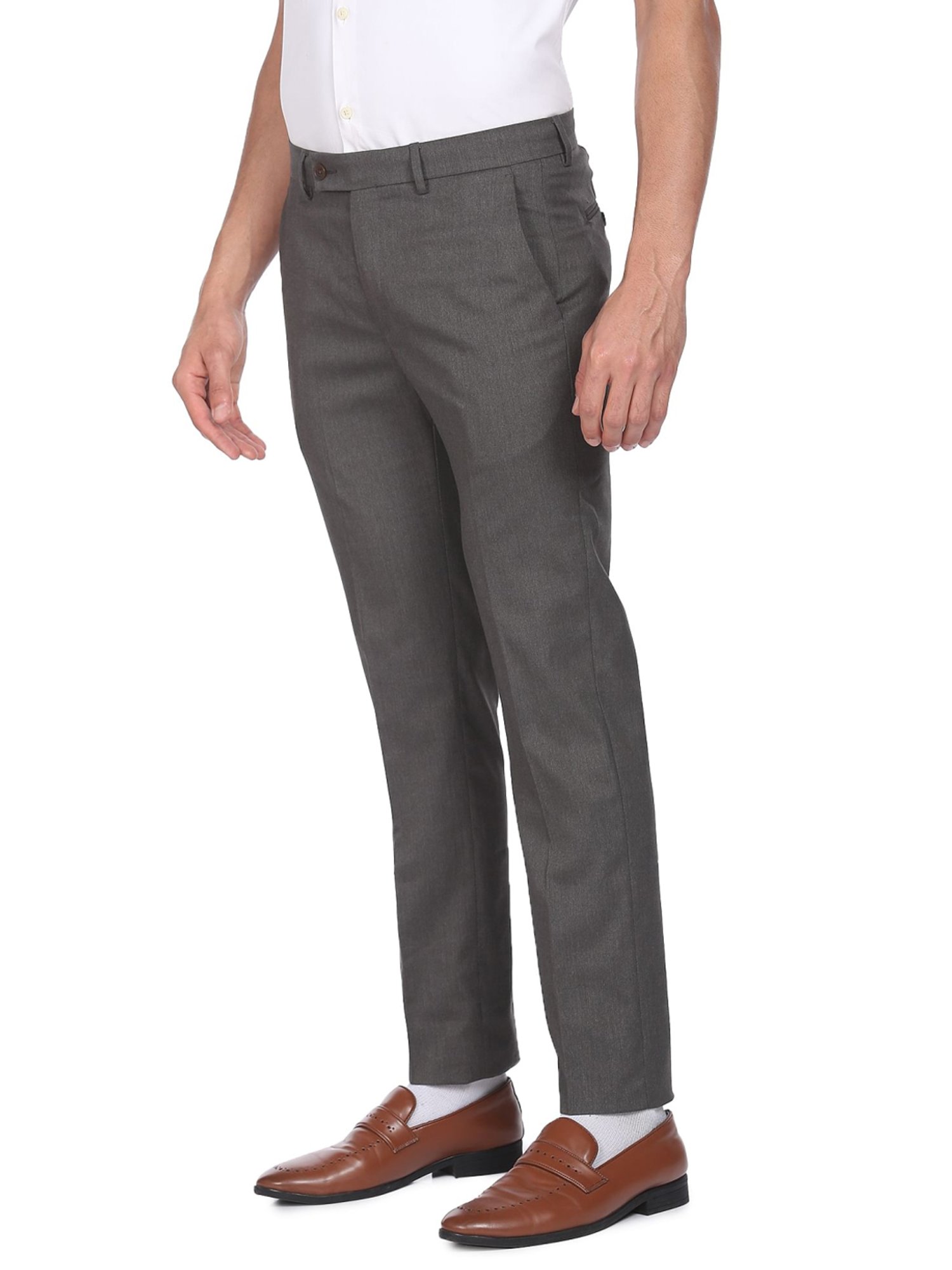 Arrow Grey Super Skinny Trousers