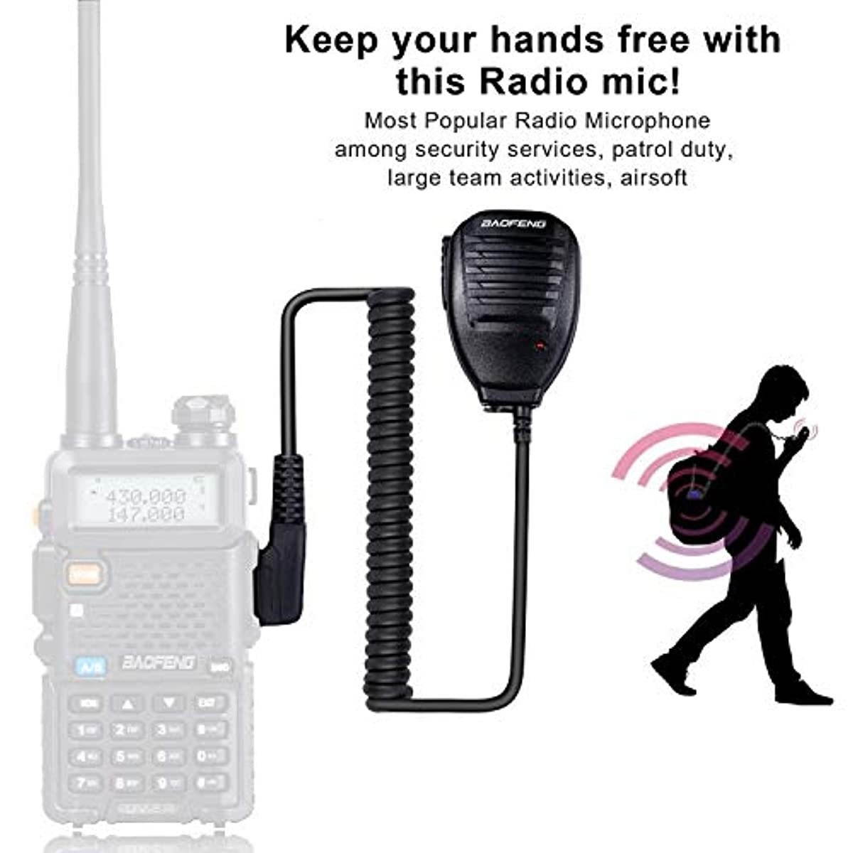 BaoFeng UV-5R Ham Radio BaoFeng Radio with Extra 1800mAh Battery and TIDRADIO 771 Antenna Two Way Radio Includes Full Kit BaoFeng Walkie Talkie