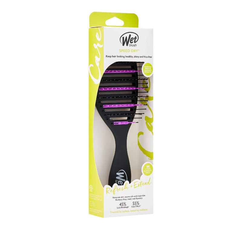 Wet Brush Charcoal Infused Speed Dry Hair Brush