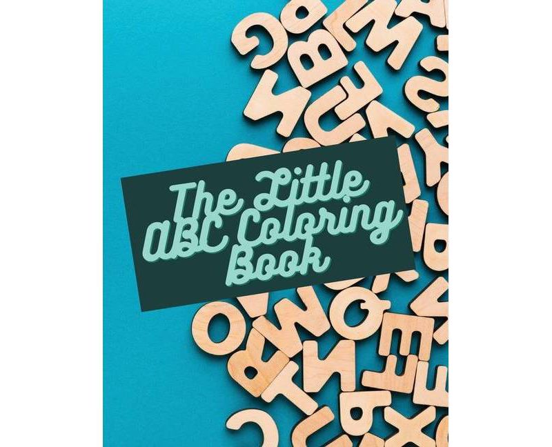 The Little ABC Coloring Book - by  Magnificient Vasia (Paperback)