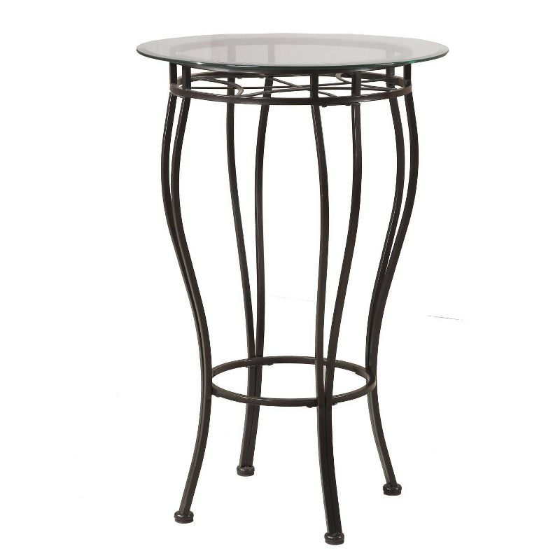 5pc Coya Rustic Bar Height Dining Set Natural - HOMES: Inside + Out