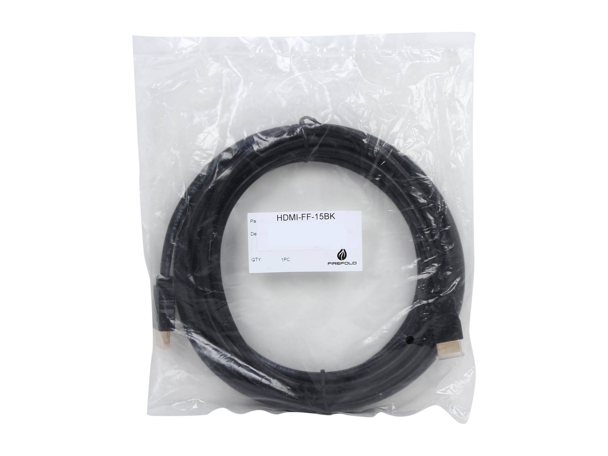 Nippon Labs HDMI-FF-15BK 15 ft. HDMI CABLE