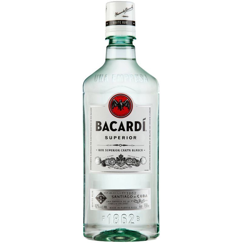 Bacardi Superior Rum - 750ml Plastic Bottle