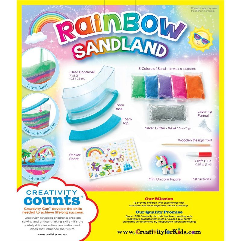 Rainbow Sandland Activity Kid - Creativity for Kids