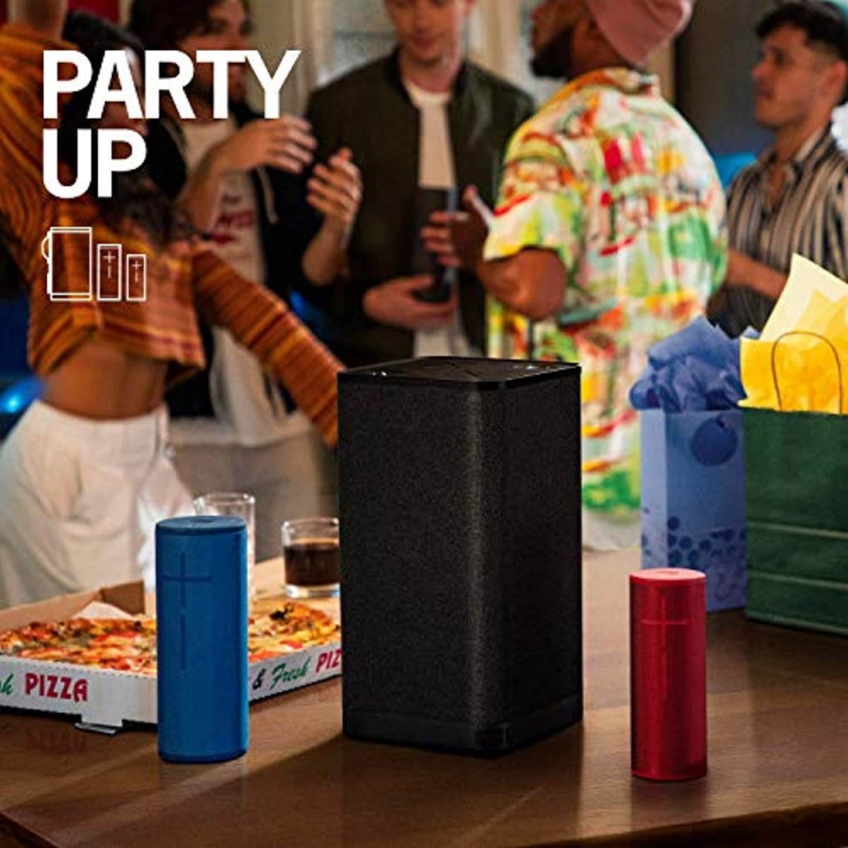 Ultimate Ears Hyperboom Portable & Home Wireless Bluetooth Speaker, Loud Speaker, Big Bass, Water resistant IPX4, 150 Ft Range &ndash; Black