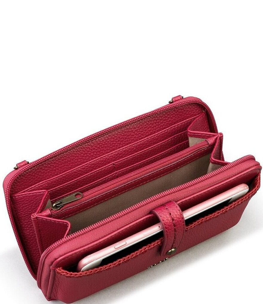 The Sak Iris Large Smartphone Leather Convertible Crossbody Wristlet