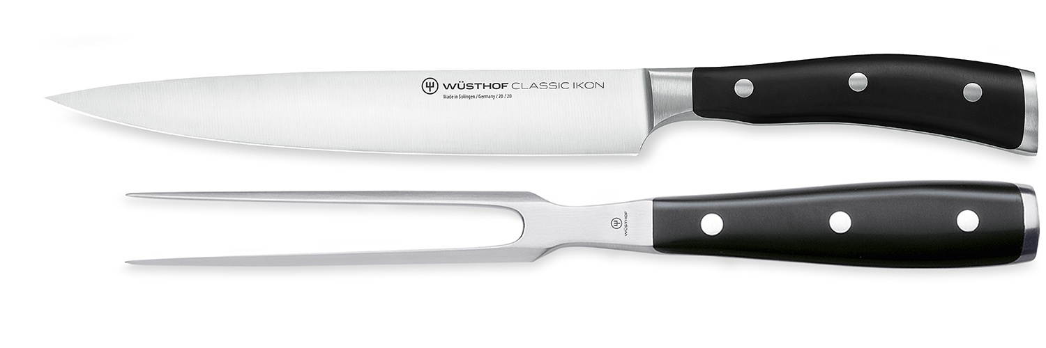 Wusthof Classic Ikon 2 Piece Carving Set