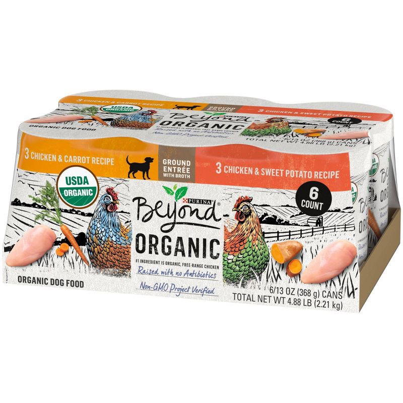 Blue Buffalo Delights Grain Free Paté Small Breed Wet Dog Food Top Sirloin & Grilled Chicken Flavors - 3.5oz/12ct Variety Pack