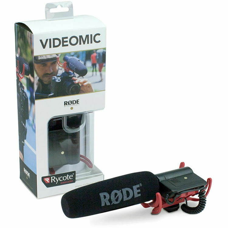 Rode Microphones VideoMic with Rycote Lyre Suspension System #VIDEOMIC-R