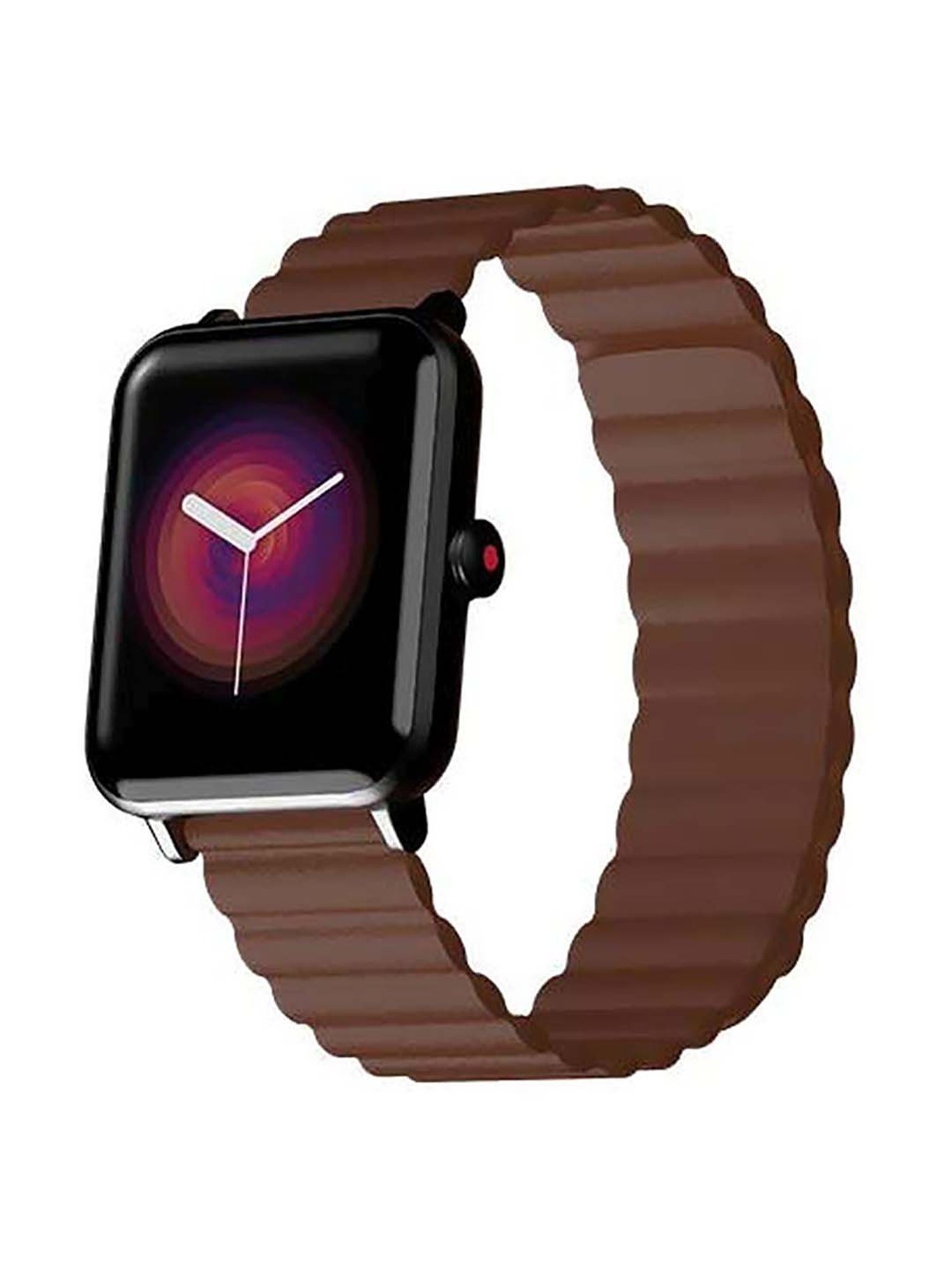 Noise 22 mm Magnetic Leather Smartwatch Strap (Sepia Brown)