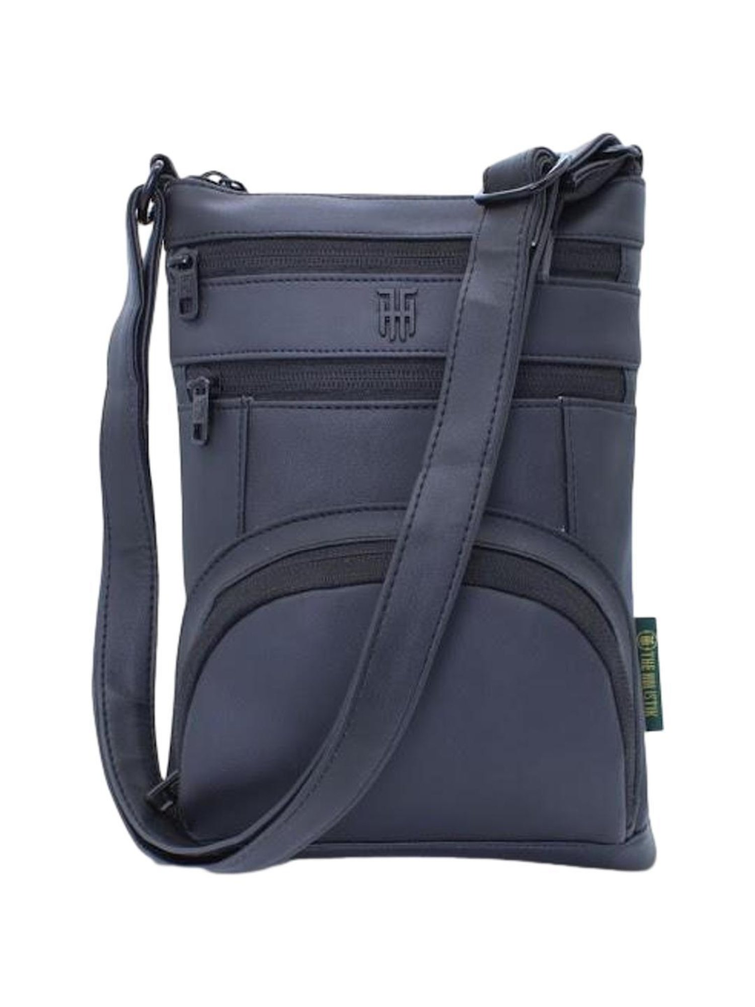THE HOLISTIK Artistry Black Solid Medium Cross Body Bag
