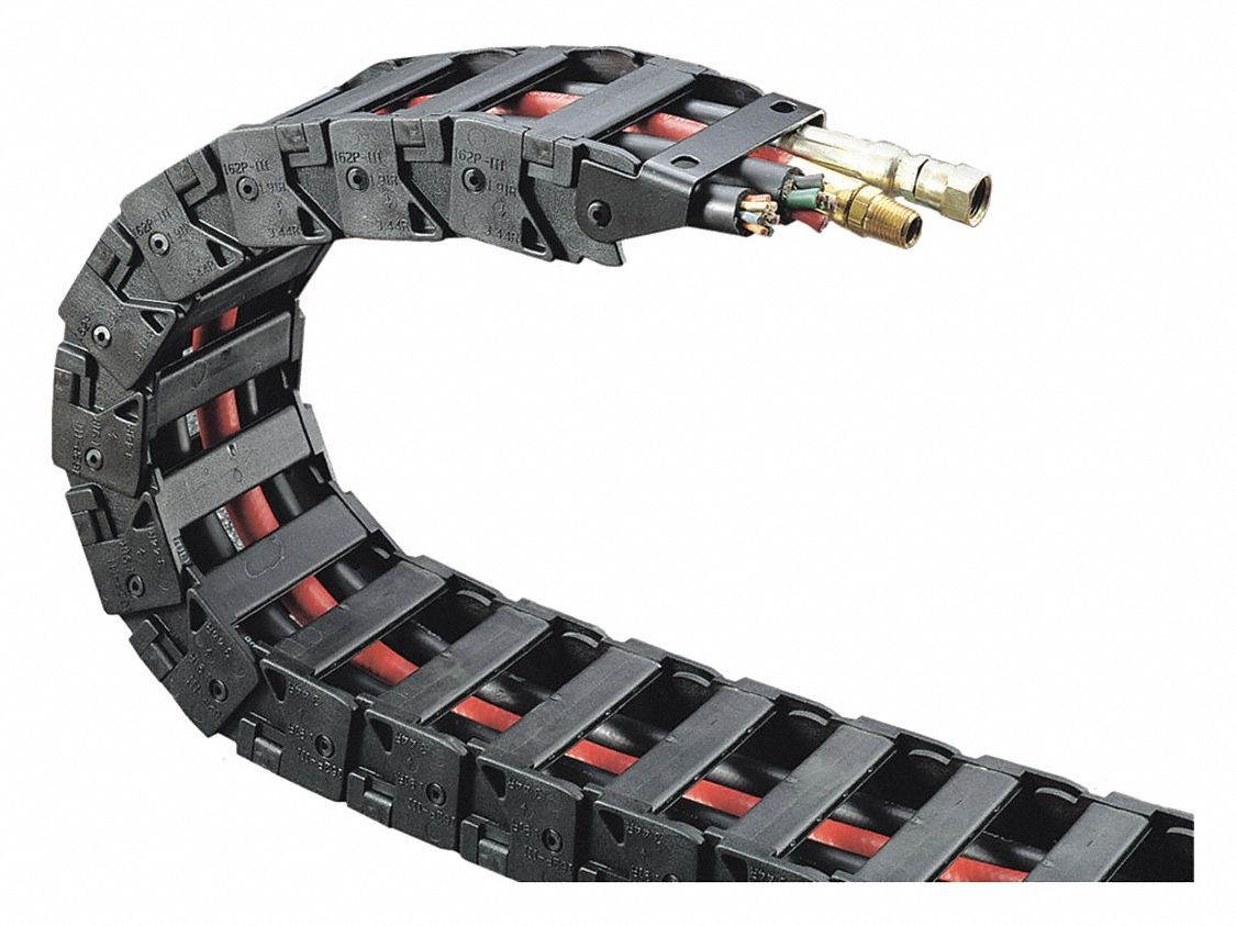 HUBBELL WIRING DEVICE-KELLEMS HCT163341 CableTrak(R),Length,1Ft,Width,3.7In