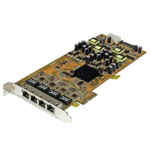 Digium 1TE435BF Four (4) Span Digital T1/E1/J1/Pri PCI-Express X1 Card