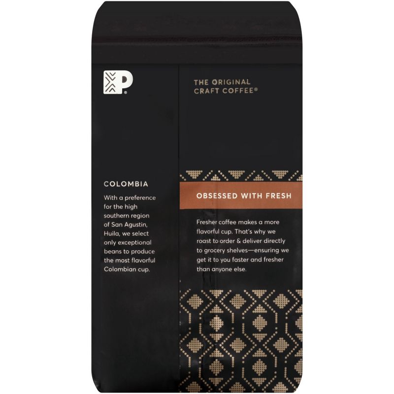 Peet's Colombia Single Origin Dark Roast Ground Coffee 10.5oz