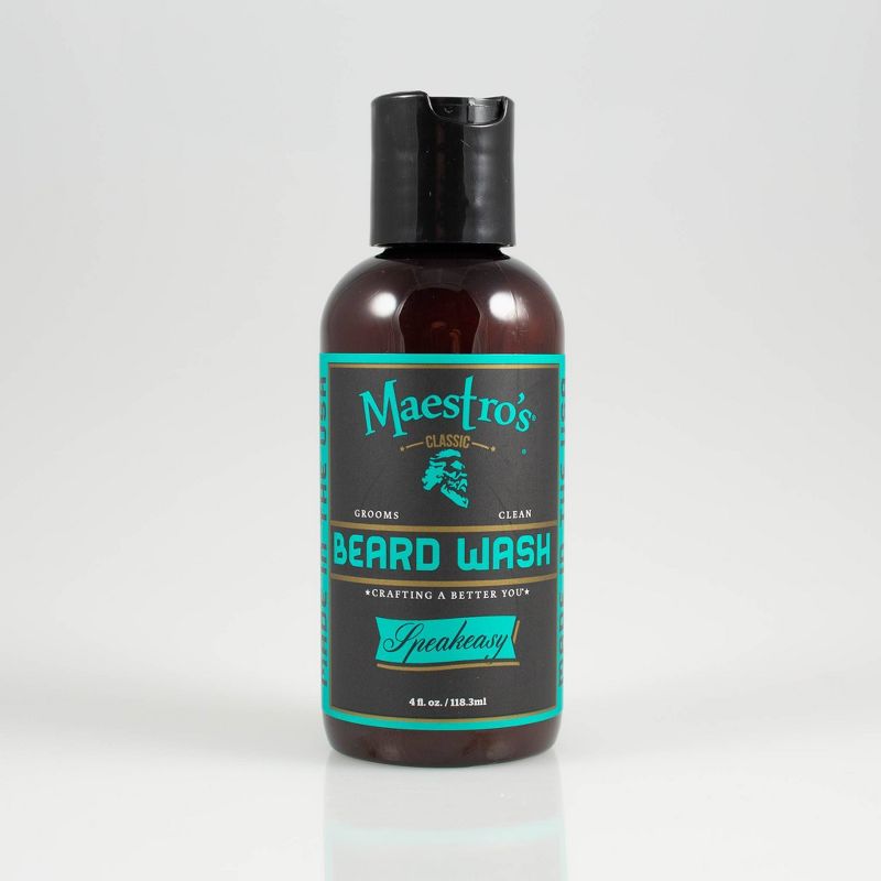 Maestro's Classic Speakeasy Blend Beard Wash - 4 fl oz