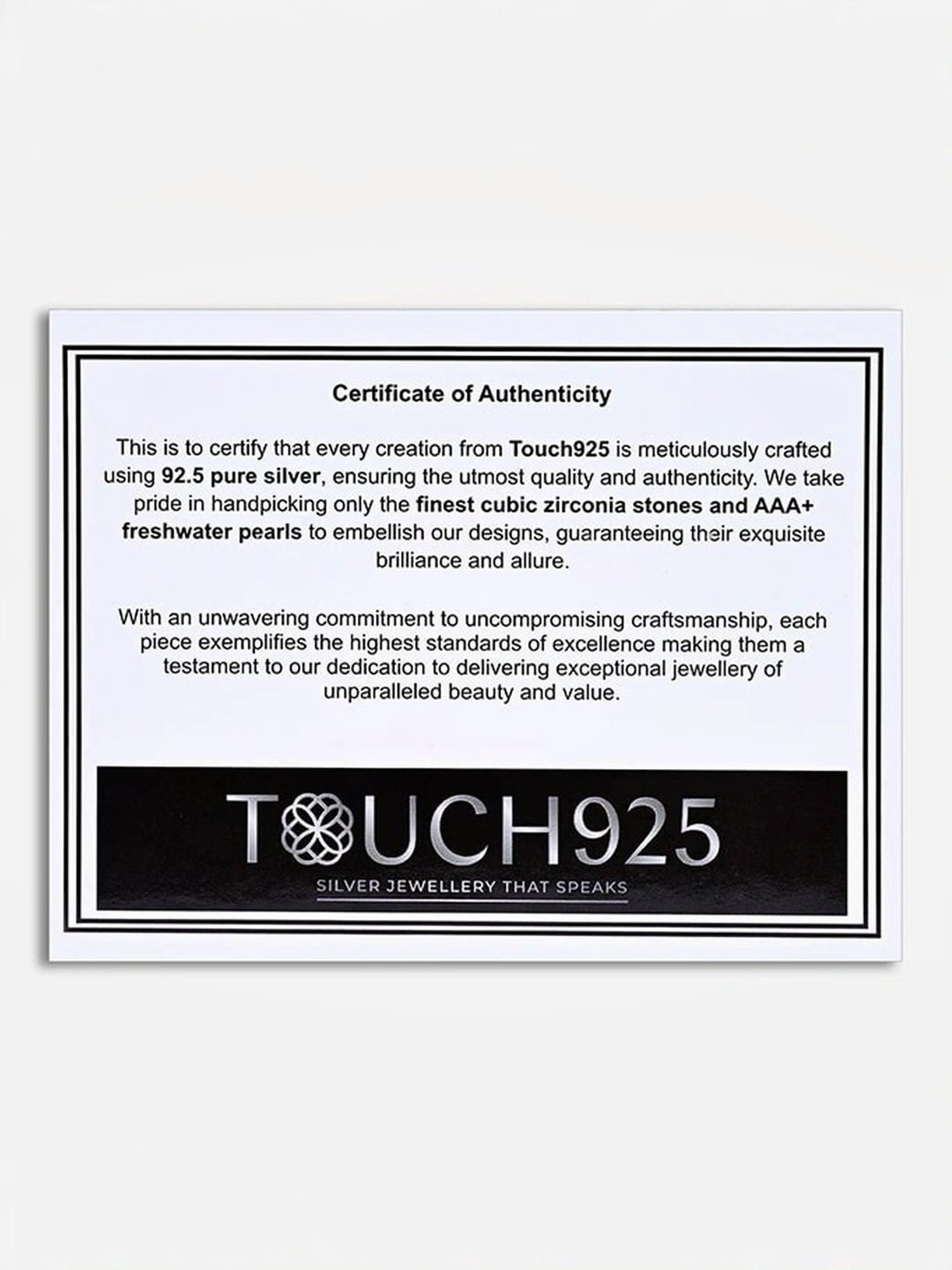 Touch925 Sterling Silver Timeless T Initial Rose Gold Chain Pendant