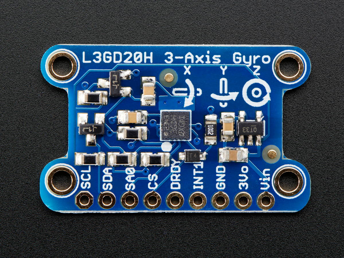 Adafruit L3GD20H Triple-Axis Gyro Breakout Board - L3GD20/L3G4200 Upgrade