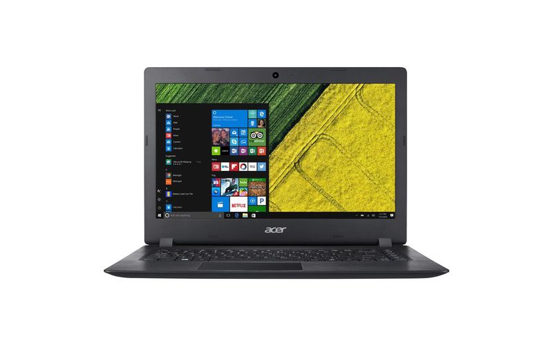 Acer Aspire 15.6" Laptop Intel Celeron 4GB RAM 500GB HD Obsidian Black - Intel Celeron N3350 Dual-core - Intel HD Graphics 500 - Multi-touch Gesture