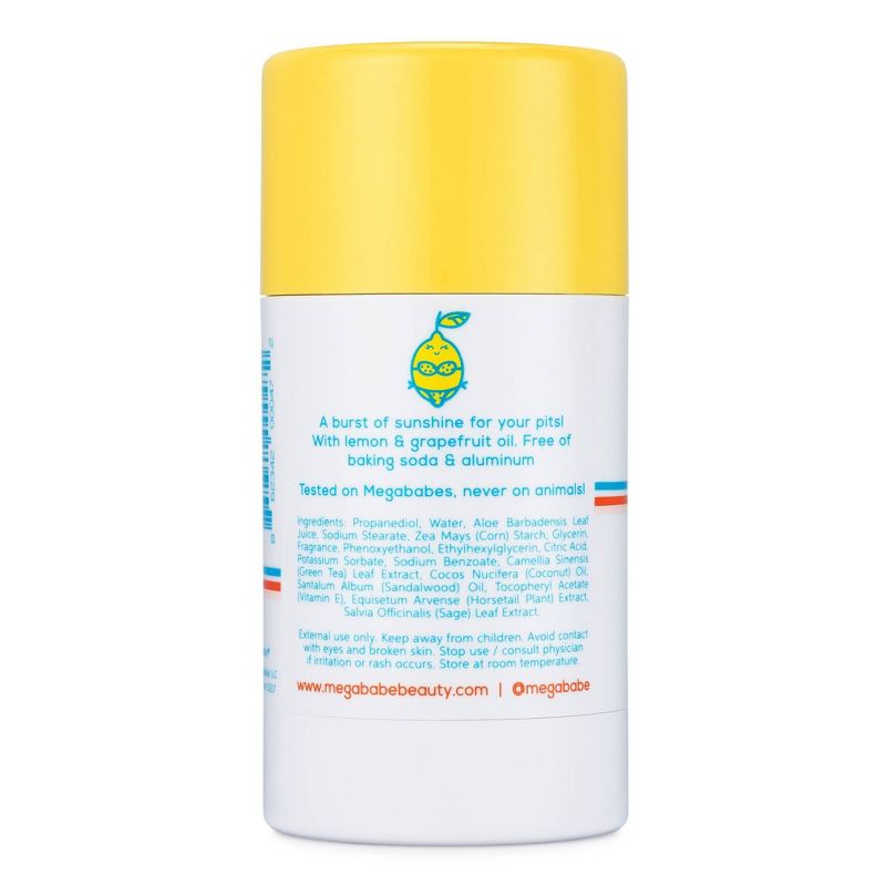 Megababe Sunny Pits Daily Deodorant - 2.6oz
