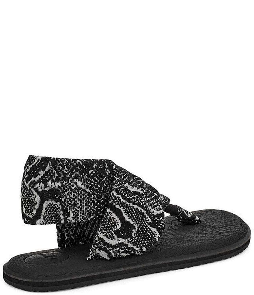 Sanuk Women's Yoga Sling 2 Snake Print Sandals