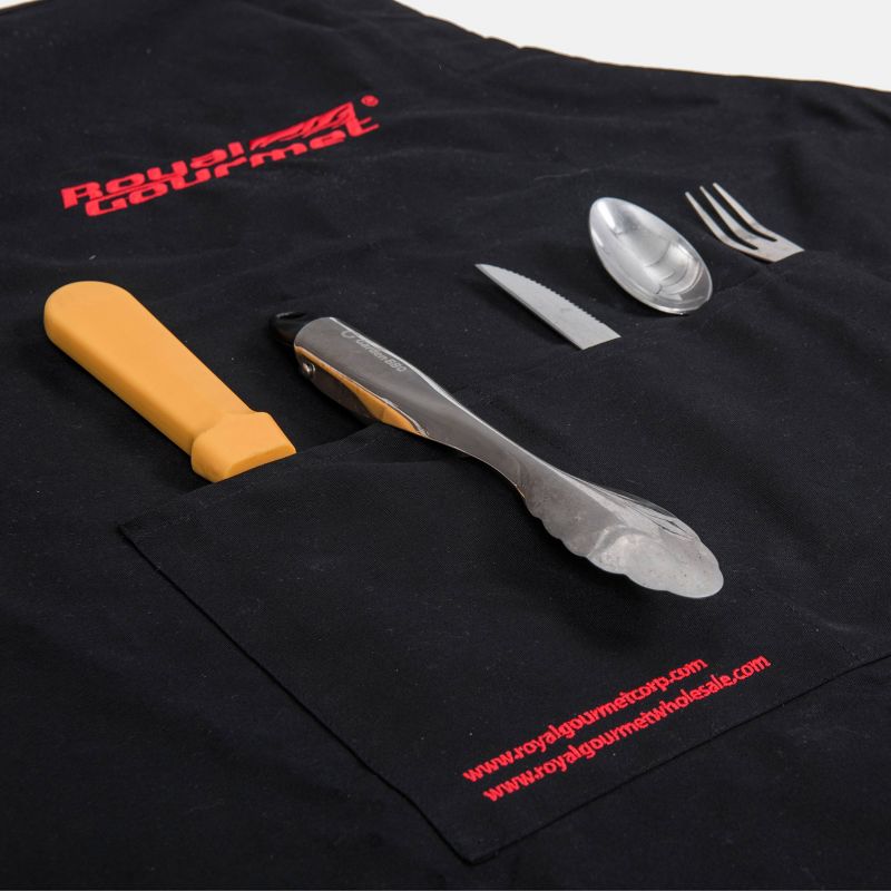 Adjustable Chef Apron with Tool Pockets AP1000 - Royal Gourmet