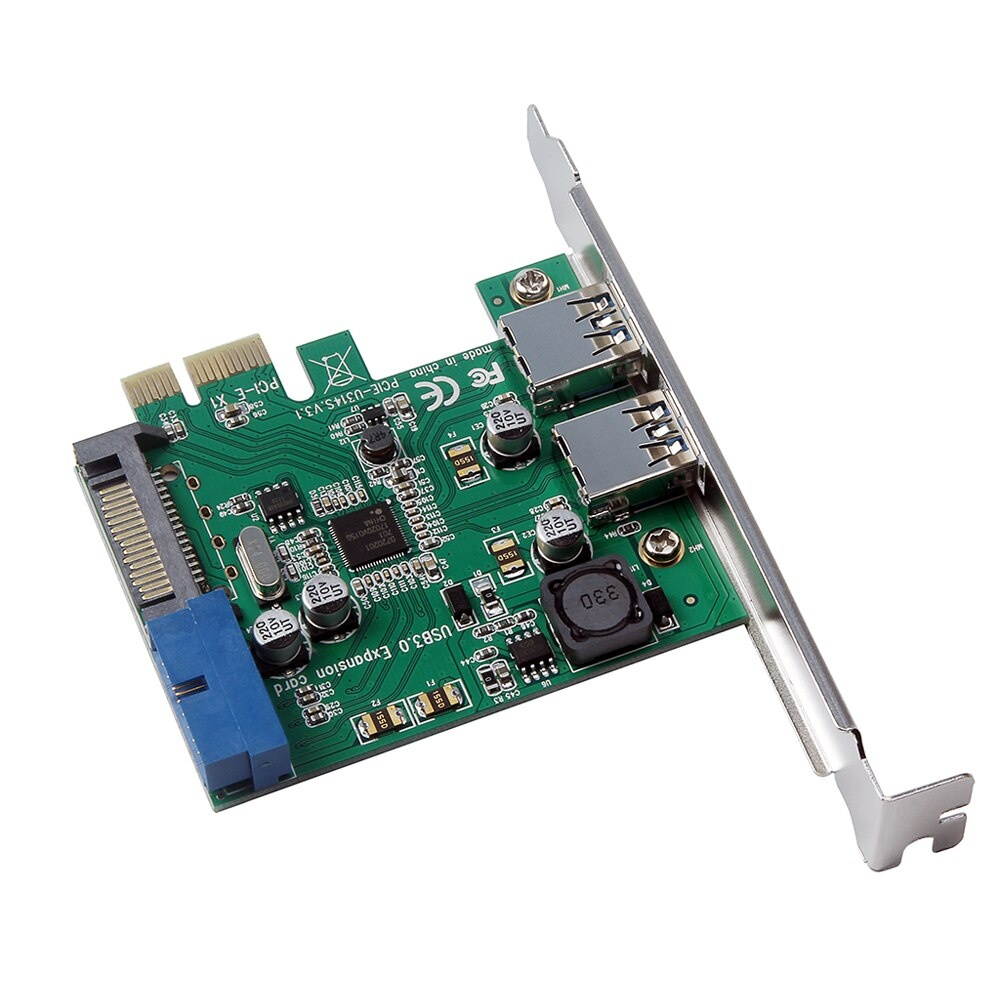 PCI-E to 3.0  Speed Expansion Card 19-PIN PCI Express Adapter Converter Card For Desktop PC