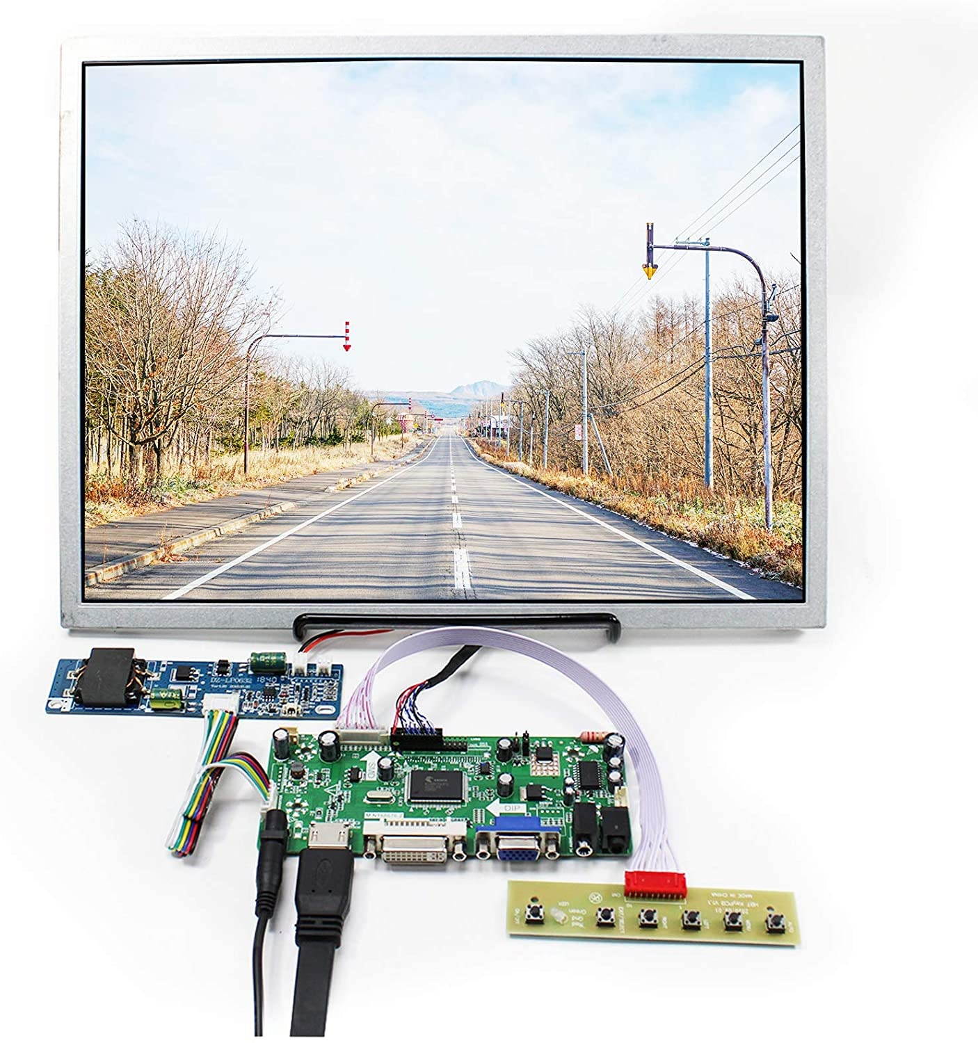 USB 50.0 M 6-LED Webcam Web Cam Camera With Built-in Mic for Laptop Desktop PC