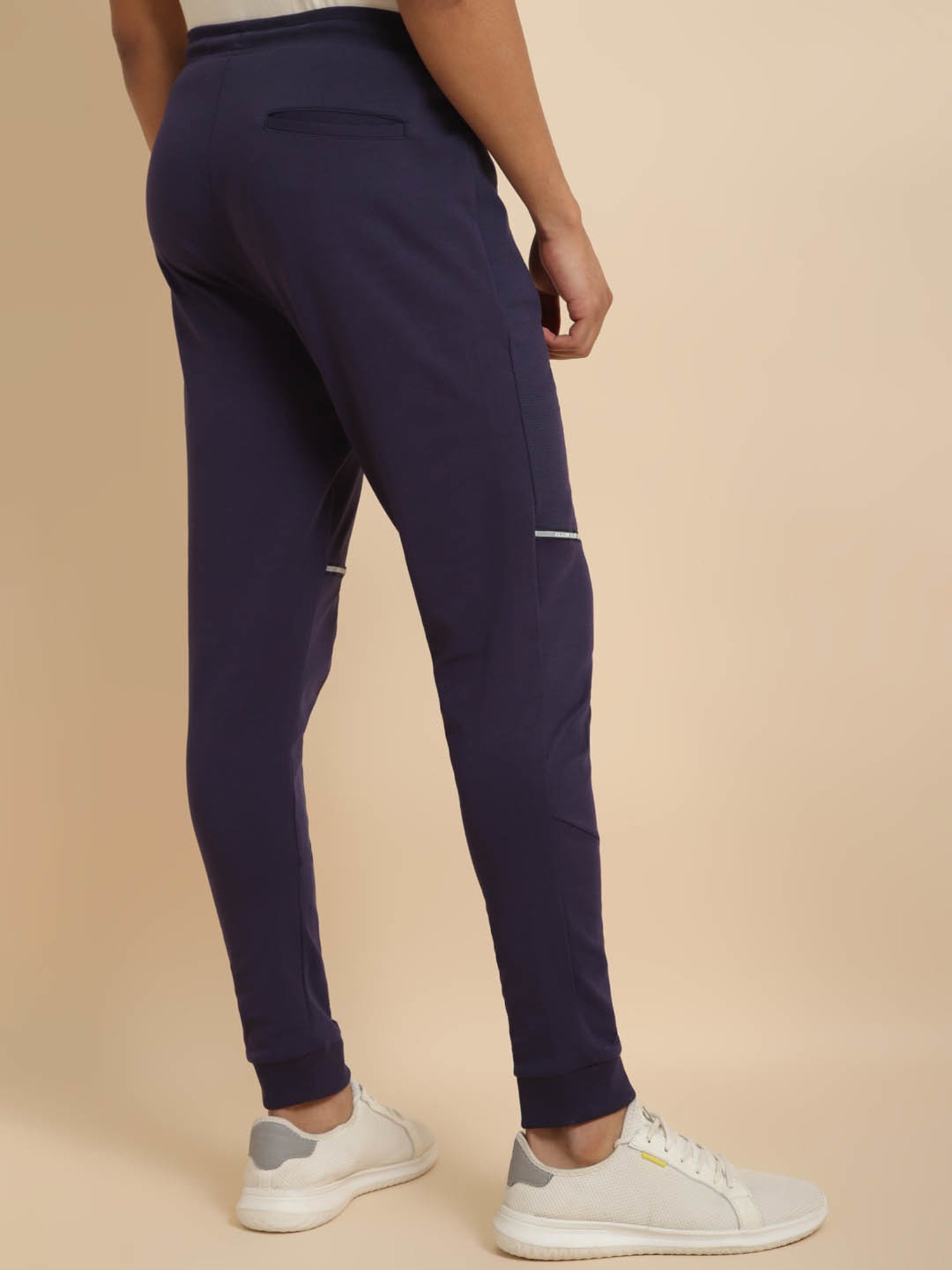 Tribe by Allen Solly Purple Regular Fit Joggers