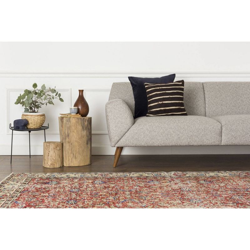 5'1"x8'9" Vintage One-of-a-Kind Marjon Rug Orange - Revival Rugs